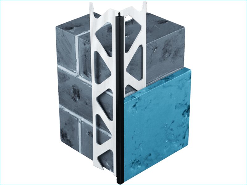 Cornière pvc 3M blanc - Réf COPVCBLEP_1