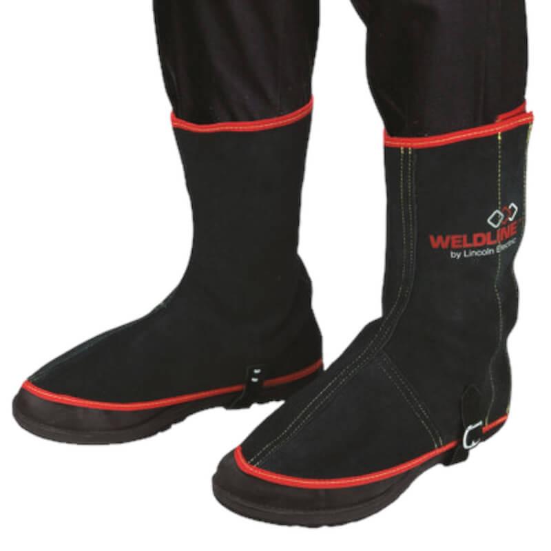 Paire de guêtres en croûte de cuir - Lincoln Electric_1