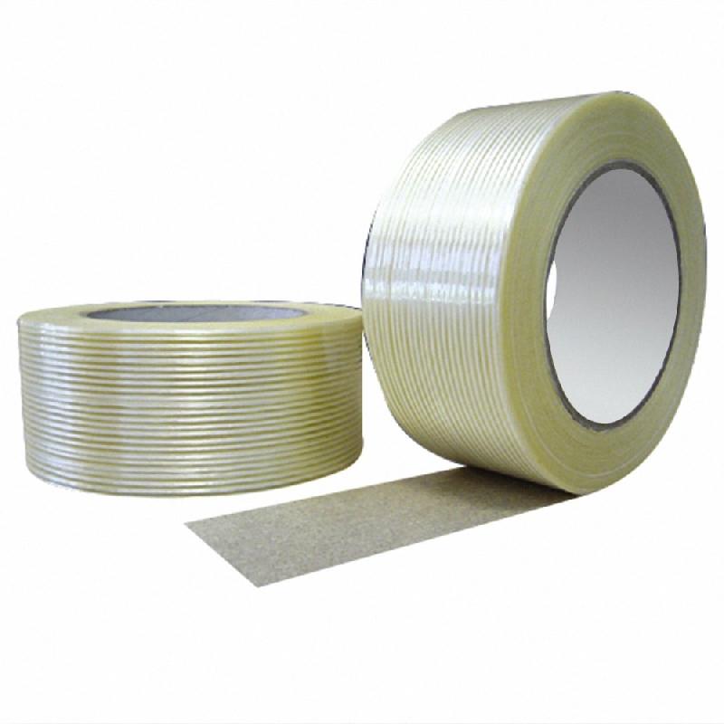 Ruban adhésif renforcé fil à fil - Transparent - Largeurs de 12mm à 75mm - Résistance aux variations de température - Référence RAEAFF_1