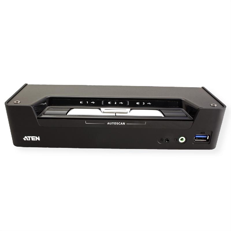 ATEN CS1953 Commutateur KVMP hybride DisplayPort USB-C 3 ports_1