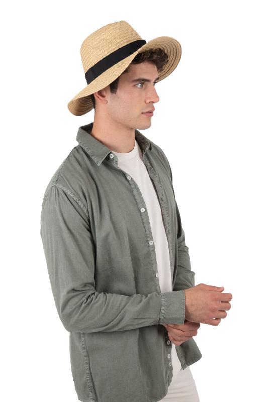 Chapeau de paille classique -  Réf: KP610_1