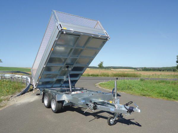 Remorque benne - 3,20 x 1,86m - 3000 kg - wm meyer hkcr 3031/186 électrique_1