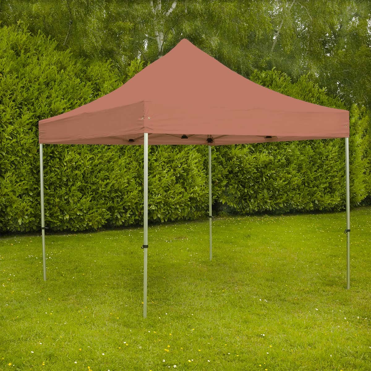 Tente de réception imperméable 3x3m en polyester 300g/m²