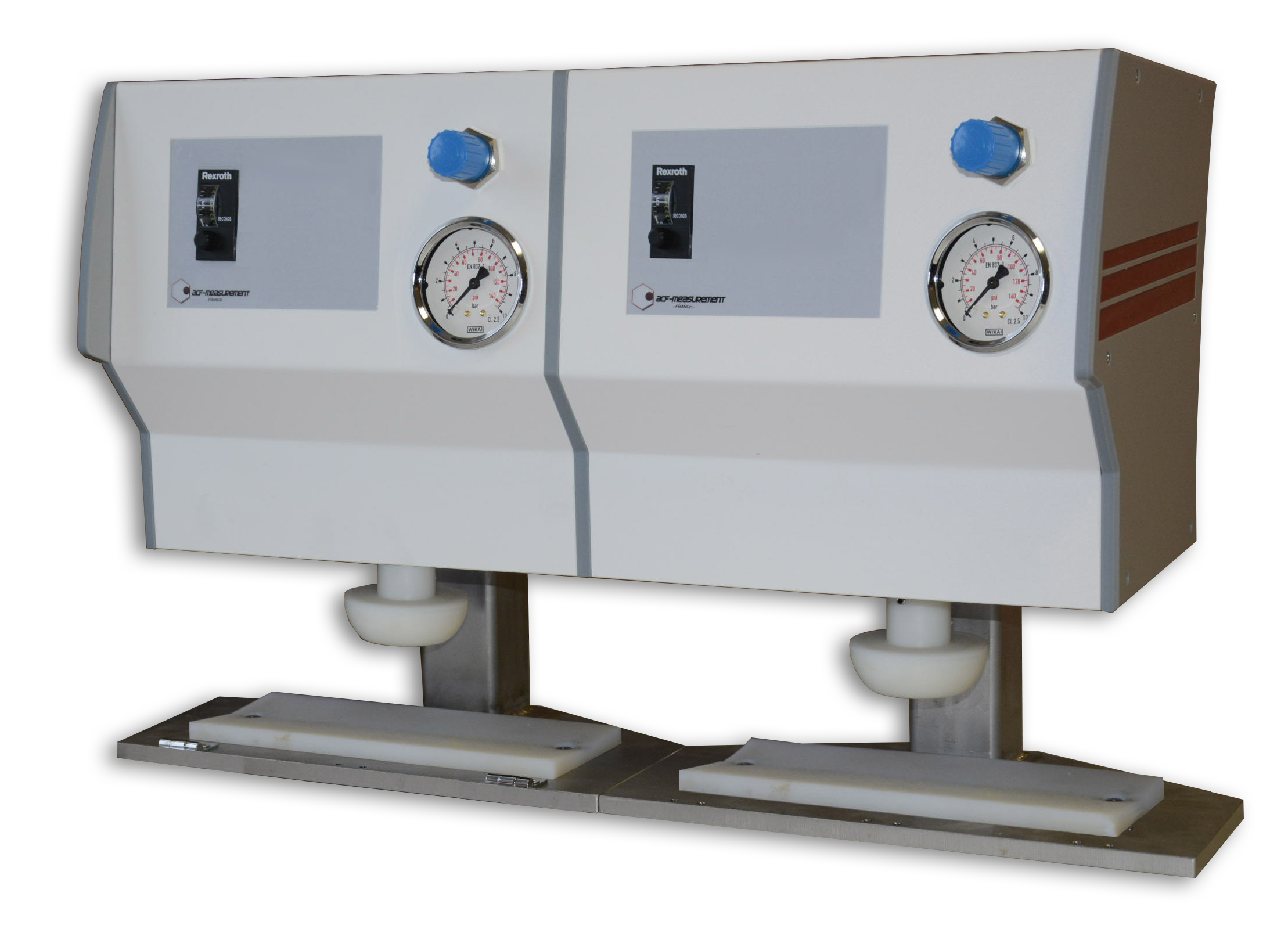 Testeur d'étanchéité TCTp - Écrase-tube pneumatique pour contrôle de soudure de tubes_1