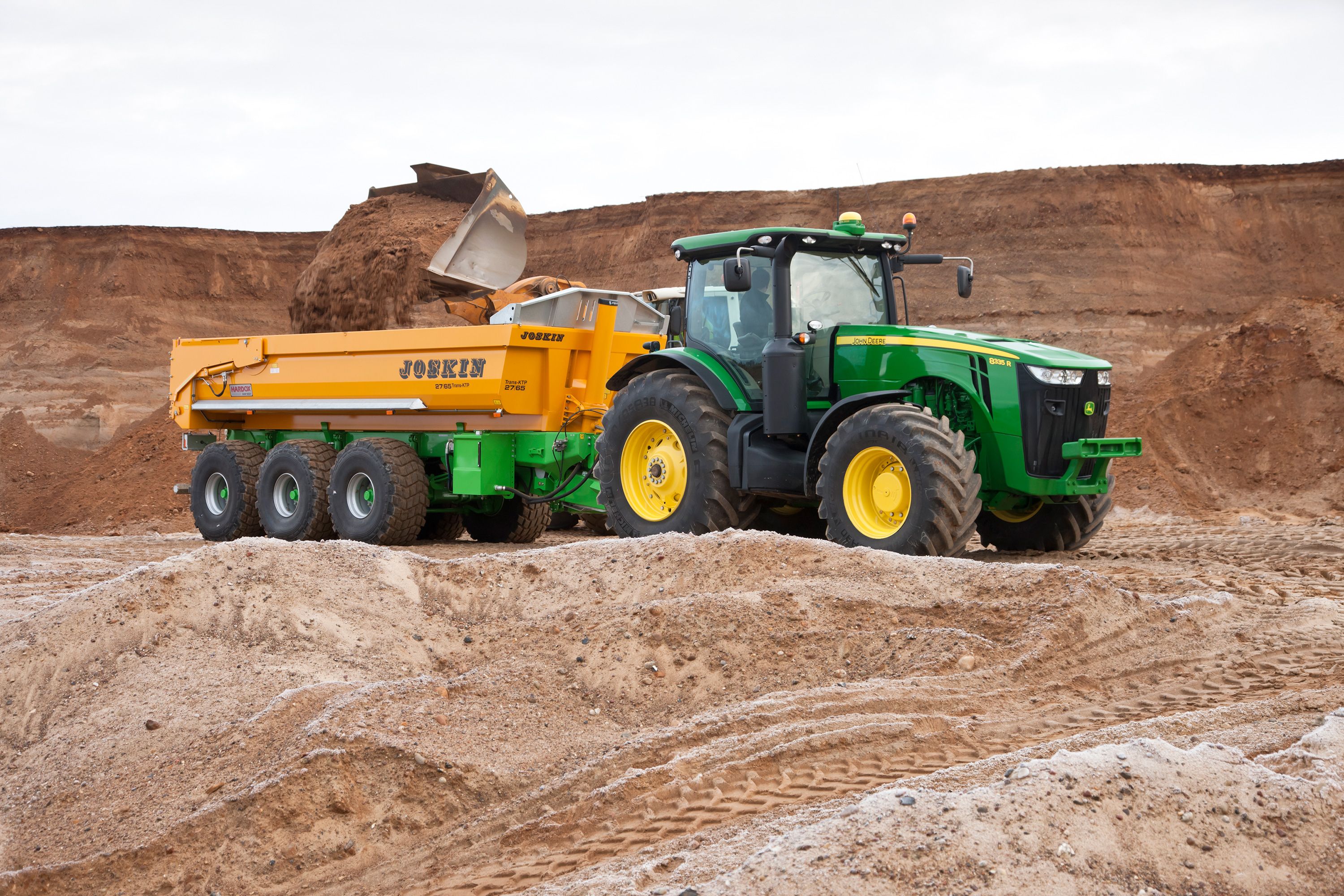 Benne Joskin Trans-KTP en acier HARDOX 450 pour durabilité