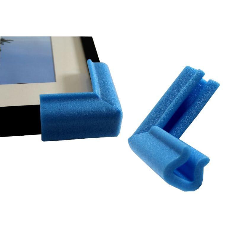 Angle de protection en mousse bleue - Léger, souple et absorbant les chocs_1