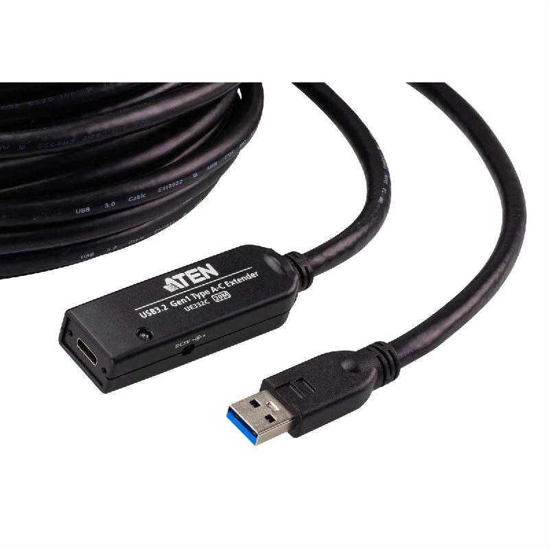ATEN UE332C Câble prolongateur USB 3.2 de 20 m de 1re génération_1