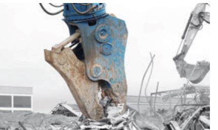 Broyeur rotatif pour la démolition et le recyclage rapide de béton et de barres d'armature - OKADA - ORC_1