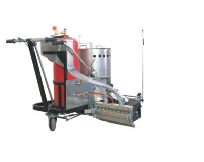 Chmeliok тп - machine de marquage routier - Stim - thermoplastique et billes en verre - poids avec chargement 155kg_1