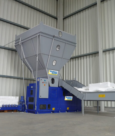 Compacteur à polystyrène StyroPress - Compression en briquettes de 700 kg/m³ sans échauffement - Fonctionnement continu 24/7_1