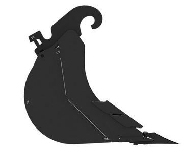 Godet d'excavation-mini-pelle - caterpillar finance france - 500 mm (20 in) - poids 69 kg_1