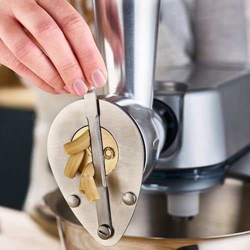 Machine à pâtes fraîches - Cooking Chef avec 13 filières rondes en bronze pour pâtes et biscuits maison_1