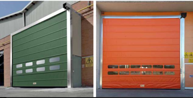 Porte à empilement VertiGO Giant - très grandes dimensions pour hangars et ponts roulants - largeur jusqu'à 22 mètres_1