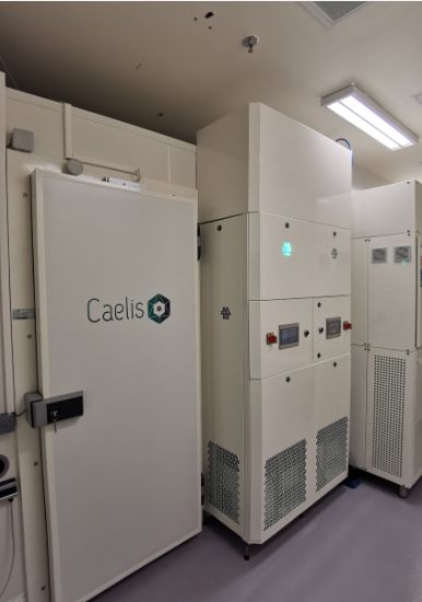 Enceinte climatique modulaire 200m3 standard avec un caisson de traitement d'air dernière génération - CAELIS_1