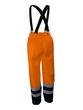 Pantalon à bretelles haute visibilité - Bicolore orange et bleu - Normes EN ISO 13688, EN ISO 20471 et EN 343_1