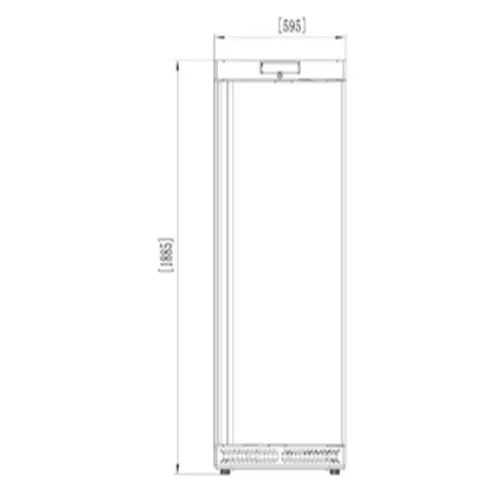 Armoire frigorifique en inox 380 L pour une conservation négative ou positive des produits dédiée aux traiteurs et aux sandwicheries - EGLANTIER_1