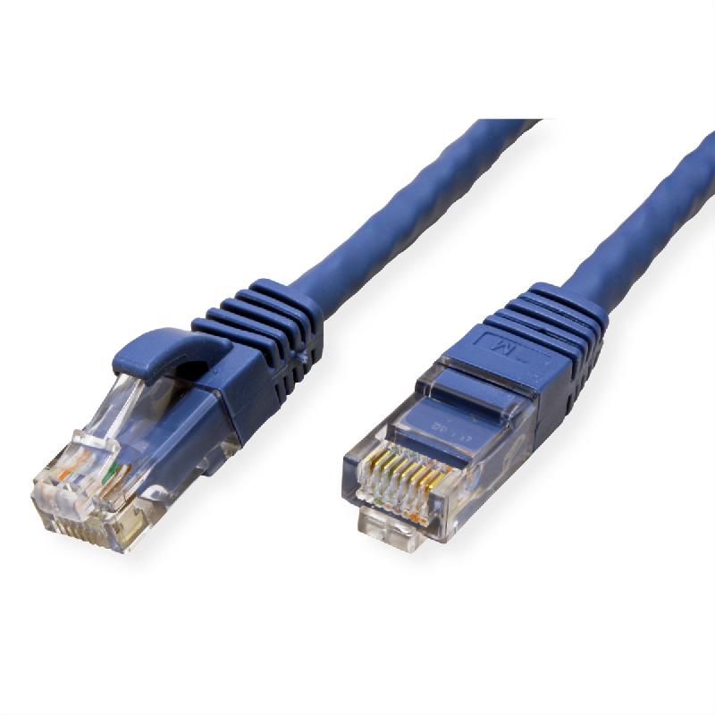 Cordon VALUE Cat.6A (Classe EA) / 10 Gigabit UTP, bleu, 20 m_1