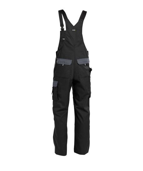 Dassy® Versailles - Salopette de travail bicolore robuste avec bretelles réglables et poches pratiques_1