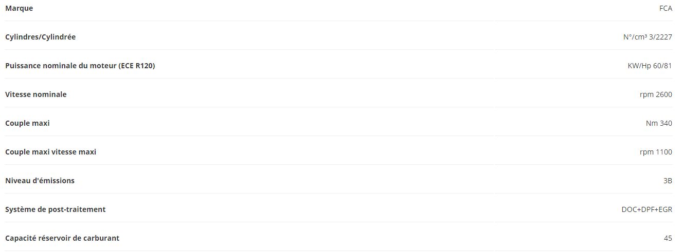 E90 - tracteur agricole - goldoni - poids 2325 kg_1