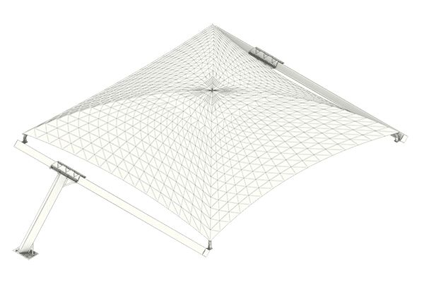 Abri pour station de lavage area - abri design - longueur 6 à 10 m - hauteur 2.30 à 3.30 m_1