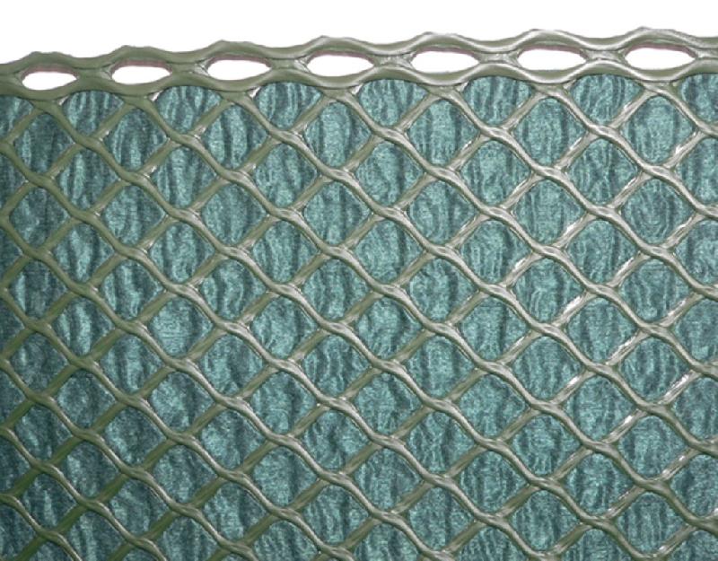 Brise-vue vert 100% occultant en maille plastique - 1 x 25 m - Tandem_1