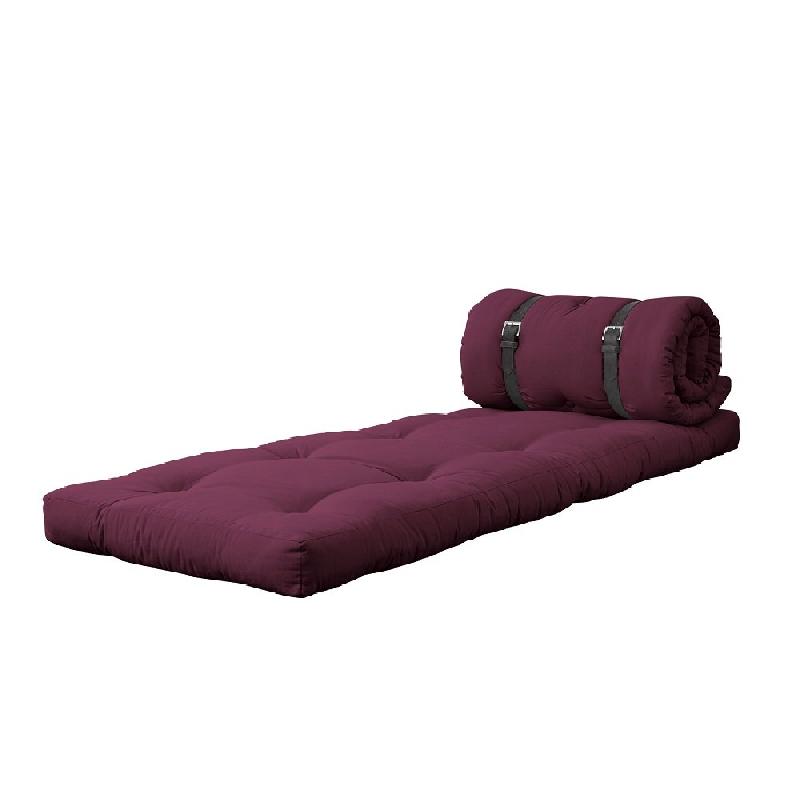 Fauteuil standard convertible Buckle-Up Chair - couleur bordeaux - design pratique et ultra résistant_1