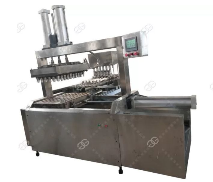 Machine de fabrication de cornets de crème glacée en gaufrette - Henan Gelgoog - 2500-3000 pcs/h - modèle GG60F_1