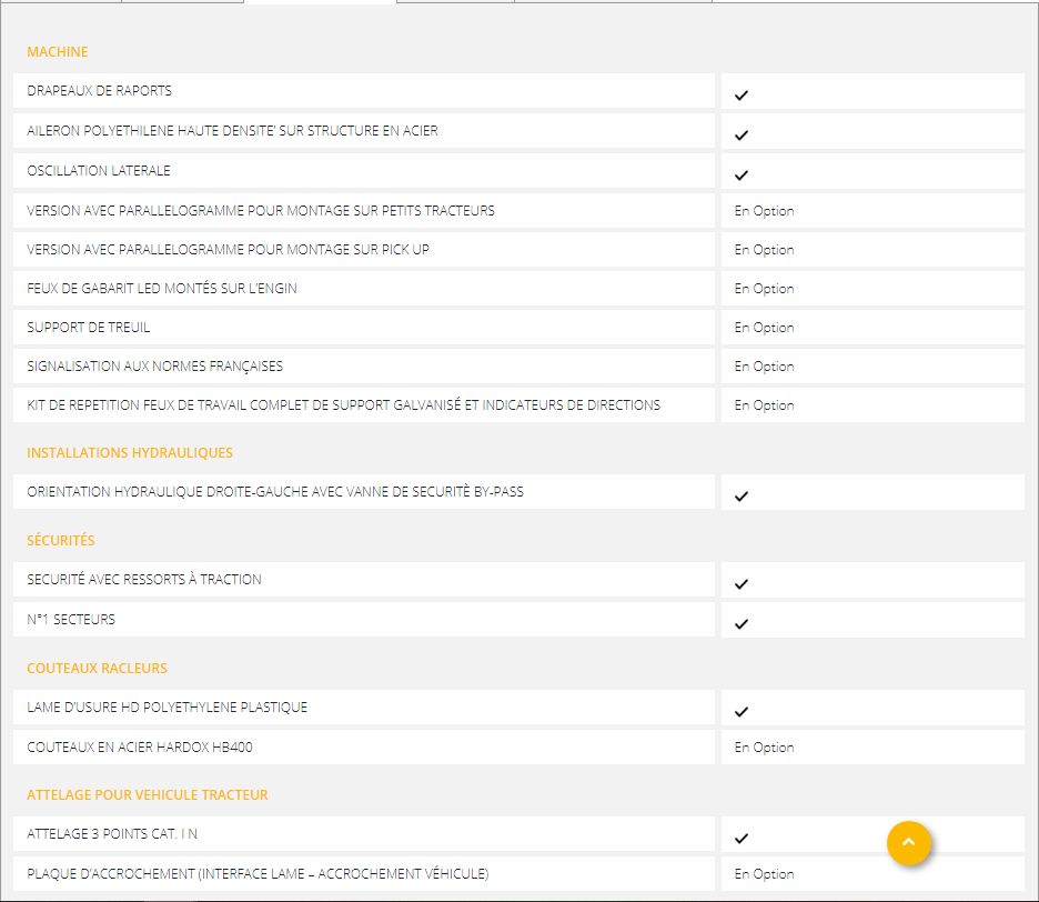T4 - Lames à neige Orsi avec polyéthylène et amortissement des ressorts monolithiques légers_1