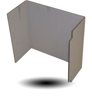 Capot de protection machine polycarbonate et inox_1