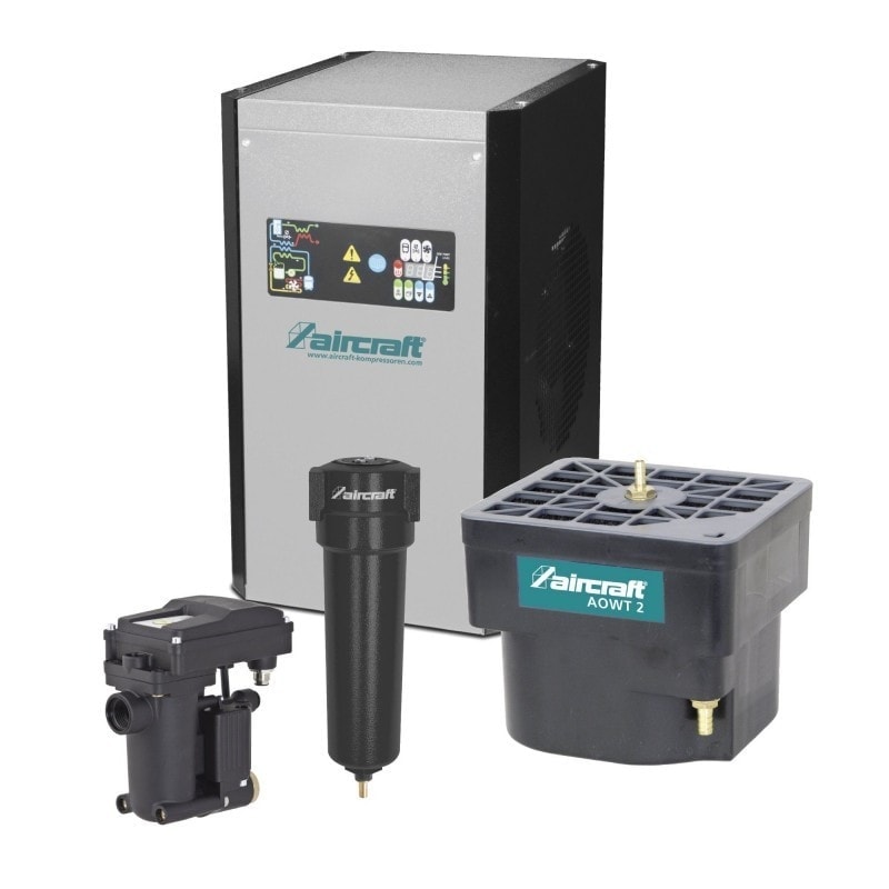 Compresseur Aircraft Airprofi 753/270/15 VKK - Stationnaire à cuve verticale - Silencieux et haute performance_1