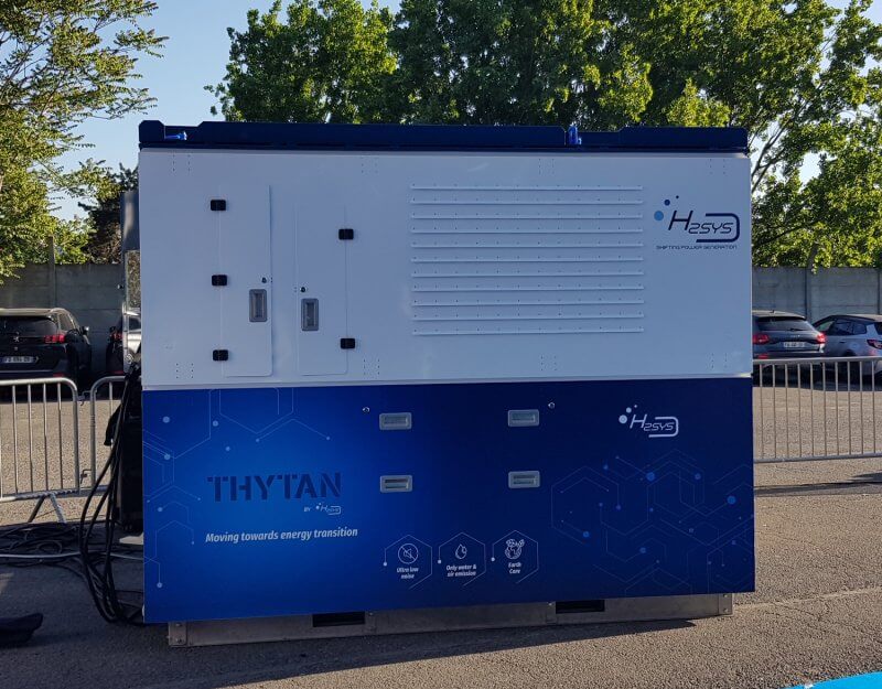Groupe électrogène hydrogène de la gamme thytan 50 à 130 kva pour site isolé, chantier non relié au réseau électrique_1
