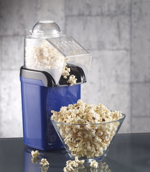 Machine à pop-corn professionnelle - 1200 W - Rosenstein & Söhne - Préparation rapide et sans matière grasse_1