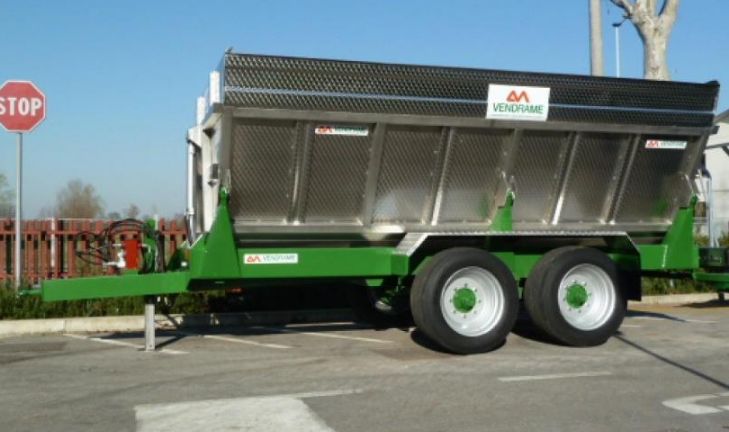 Cuve inox Vendrame pour produits agricoles