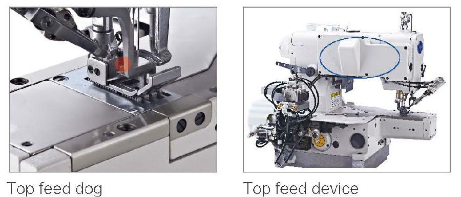 TK-6601 - Piqueuse plate - Topeagle International Ltd. - Vitesse maximale de couture 6000 - 2 ou 3 aiguilles - Coupe-fil pneumatique_1
