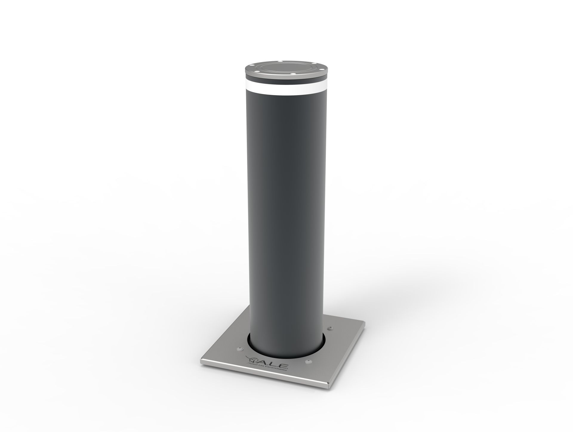 Borne escamotable semi-automatique - hauteur 900 mm ø250 mm - SA25-90 C50_1