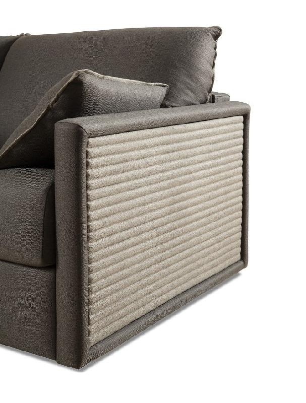 Canapé convertible express ONDA - 120x190 cm - tissu personnalisable - design contemporain et confort_1