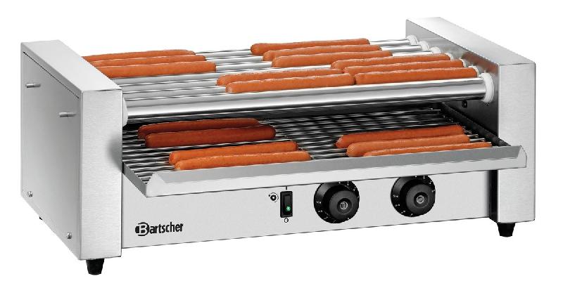 Grill pour saucisses à rouleaux 18 saucisses 460mm Bartscher_1