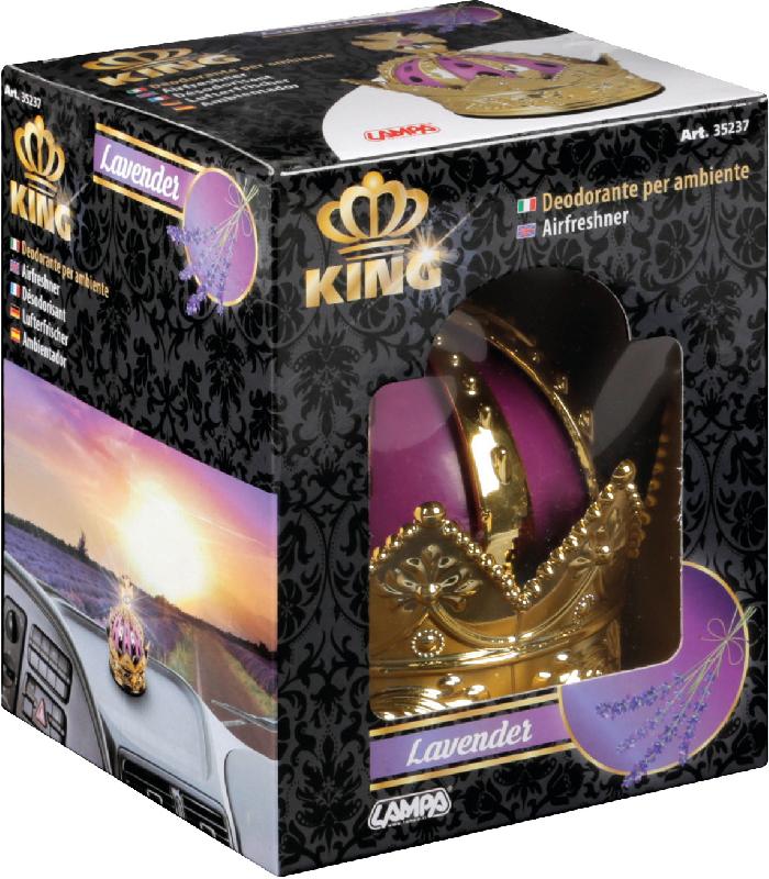 LAMPA - Désodorisant pour véhicules King 50ml Lavande - Référence 936567_1