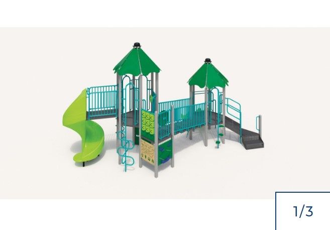 Pz-h-700 - Structure de jeux combinée Go-Elan - Hauteur de chute 111″ (282 cm) - Capacité 59 enfants_1