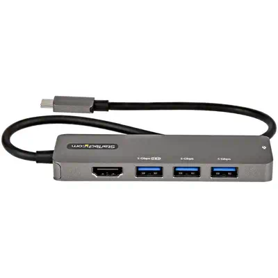 Adaptateur Multiport USB-C - Adaptateur USB-C vers HDMI 2.0b 4K 60Hz (HDR10), Alimentation 100W Pass_1