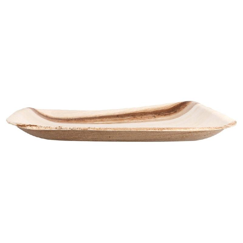 Assiette carrée feuille de palmier 24x24x2cm - par 200_1