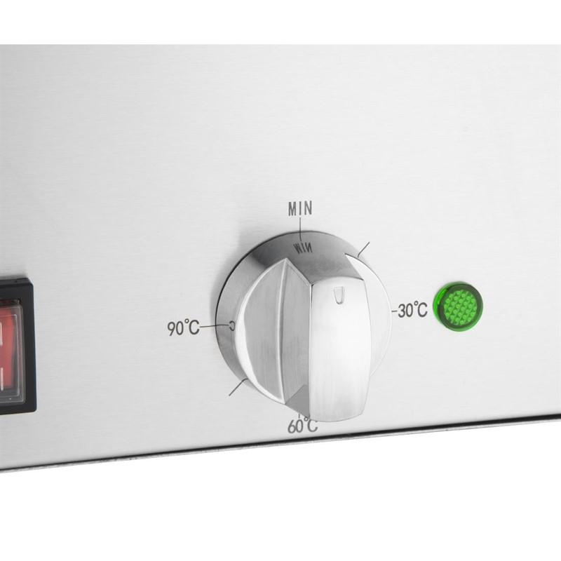 Bain-marie électrique - 2 bacs GN 1/3 et 2 bacs GN 1/6 inclus | Buffalo_1