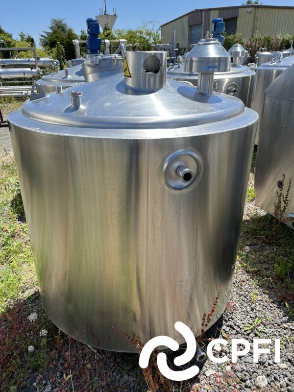 Cuve ETA 1000 L - Inox 304 L - Agitation Tri-pâle - CUV454_1