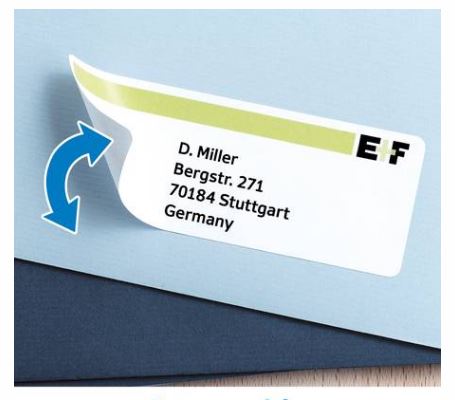 Étiquettes d'adresse amovibles - A4, 99,1 x 38,1 mm - Référence 10310 - Compatibles imprimantes laser, jet d'encre et photocopieuses_1