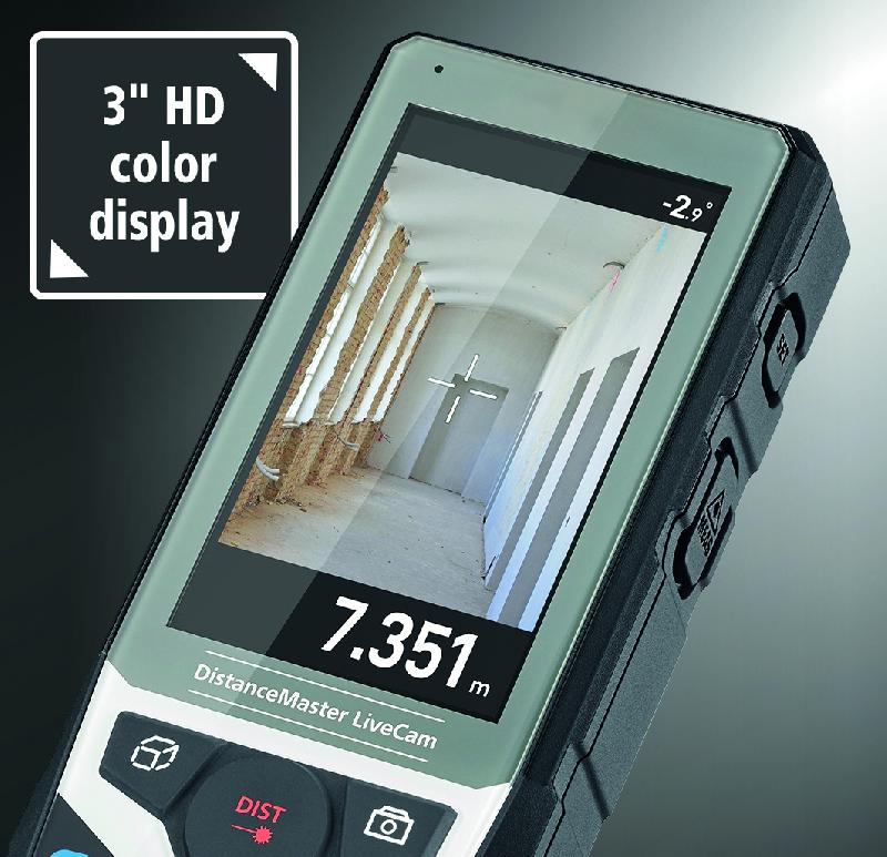 Lasermètre Distance Master Live Cam-150 - caméra HD avec zoom numérique - précision jusqu'à 150m ± 1,5mm_1