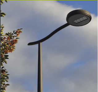 Luminaire d'éclairage public LOO - LED 70W 7480 lm - Aluminium - Hauteur conseillée 8m_1