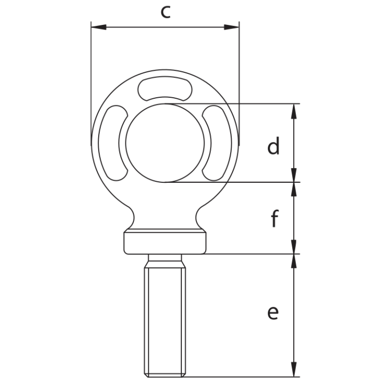 Anneau de levage en acier allié - GreenPin® AL - REF : 41030 - capacité 0,2t à 36t - grade 80_1