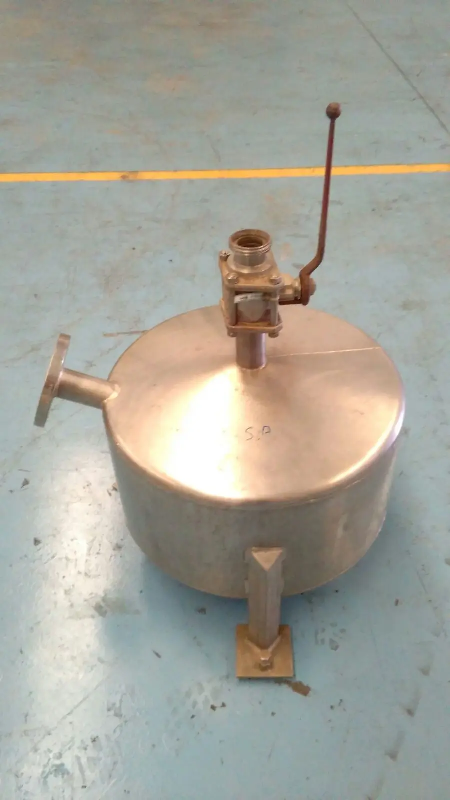 Cuve poumonier en acier inoxydable 60 litres d'occasion - référence : c3384_1