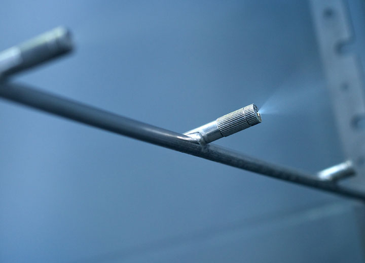 Humidificateur adiabatique à haute pression, faible consommation d'énergie - Condair HP_1