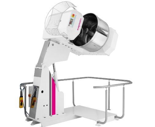 Pétrin professionnel basculant - Caplain - 3 hauteurs d’élévation : 140, 160 ou 180 cm - Gamme renforcée_1